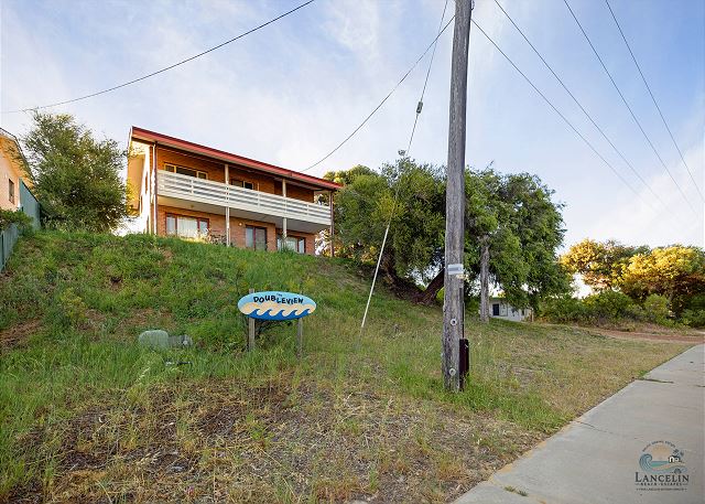 Street view of property on the hill